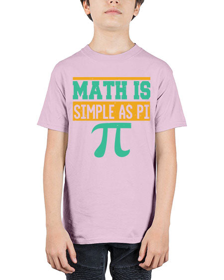 math is simple as pi 35# - pi - Youth Tee Unisex
