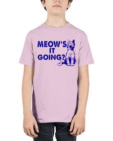 meows its going - cats - Youth Tee Unisex