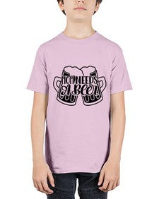 mom needs a beer 1393# - beer - Youth Tee Unisex