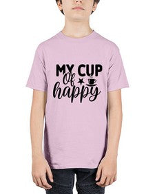 my cup of happy 1420# - tea - Youth Tee Unisex