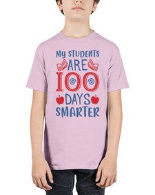 my students are days smarter 543# - one hundred days - Youth Tee Unisex