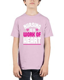 nursing is a work of heart Style 1265# - nurse - Youth Tee Unisex