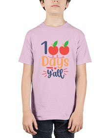 one hundred days yall 589# - one hundred days - Youth Tee Unisex