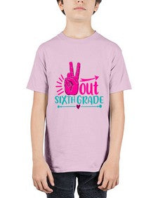 out six grade 613# - sixth grade - Youth Tee Unisex