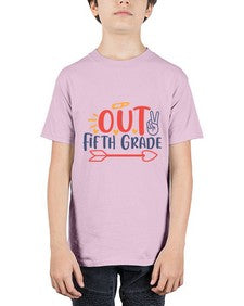 peace out fifth grade 619# - fifth grade - Youth Tee Unisex