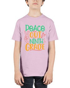peace out nineth grade 637# - nineth grade - Youth Tee Unisex