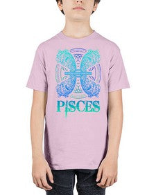 pisces Zodiac 381# - pisces - Youth Tee Unisex