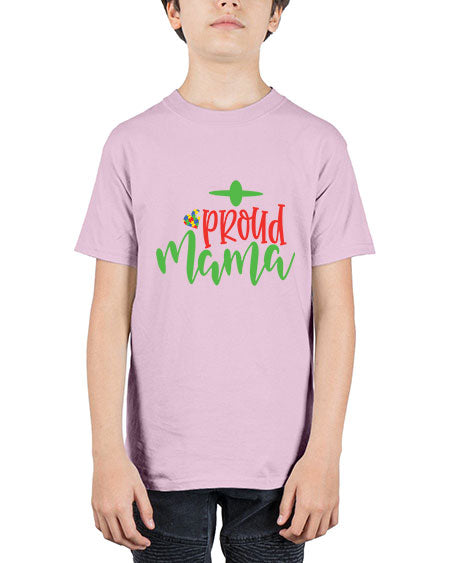 proud mama Style 38# - autism - Youth Tee Unisex