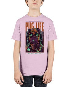 pug life zkmmhj 1005# - art pop art - Youth Tee Unisex