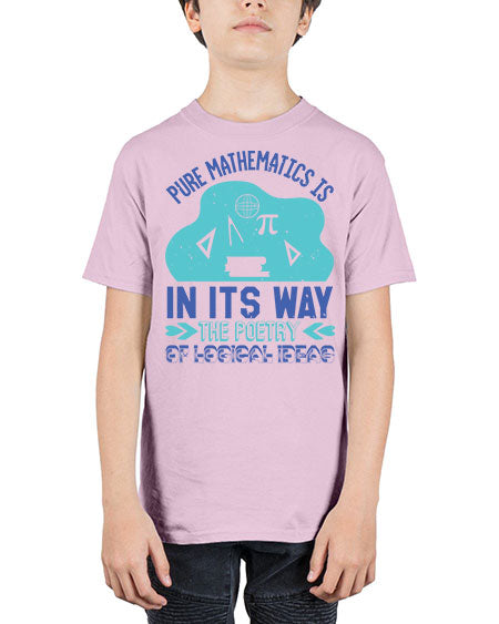 pure mathematics in its way 44# - pi - Youth Tee Unisex