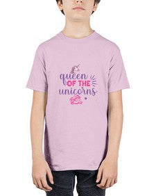 queen of the unicorns 342# - unicorn - Youth Tee Unisex