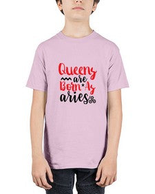 queens Are Born As Aries 384# - aries - Youth Tee Unisex