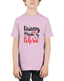 queens Are Born As Libra 387# - libra - Youth Tee Unisex