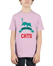 real man love cats o Style 112# - cats - Youth Tee Unisex
