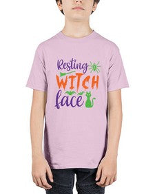 resting witch face 25# - witch - Youth Tee Unisex
