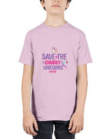 save the chubby unicorns 379# - unicorn - Youth Tee Unisex
