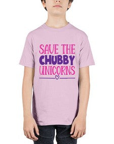 save the chubby unicorns 380# - unicorn - Youth Tee Unisex