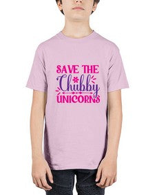 save the chubby unicorns 383# - unicorn - Youth Tee Unisex