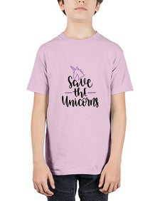 save the unicorns 393# - unicorn - Youth Tee Unisex