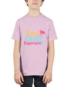second Grade Superhero color 833# - second grade - Youth Tee Unisex