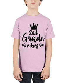 second Grade vibes 838# - second grade - Youth Tee Unisex