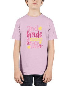 second grade life 825# - second grade - Youth Tee Unisex
