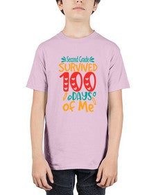 second grade survived one hundred days of me 834# - second grade - Youth Tee Unisex