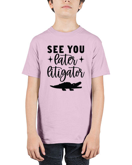 see you later litigator 1386# - lawyer - Youth Tee Unisex