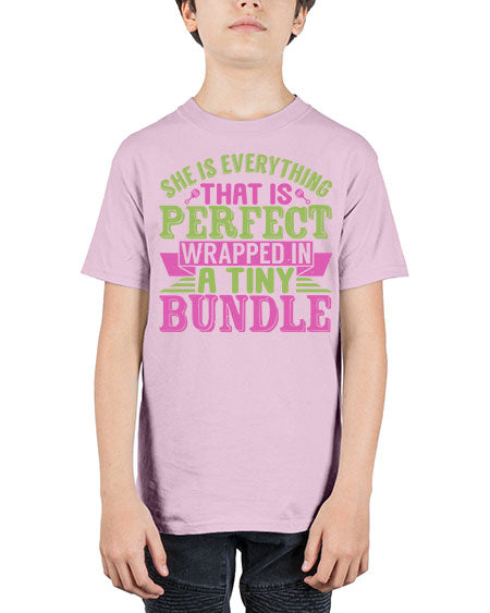 she is everything that is perfect Style 202# - baby - Youth Tee Unisex