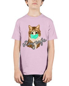 stay safe 1114# - art pop art - Youth Tee Unisex