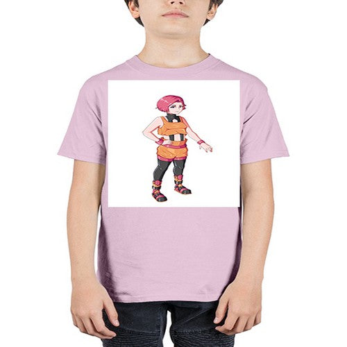street girl wear orange outfit16# - anime - Youth Tee Unisex