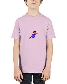 super kid 14# - black boys or men - Youth Tee Unisex