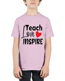 teach love inspre Style 370# - teacher - Youth Tee Unisex