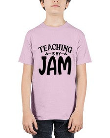 teaching is my jam Style 403# - teacher - Youth Tee Unisex
