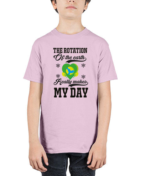 the rotation of the earth really makes my day 13# - nature - Youth Tee Unisex