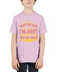 theyve got great parents im just trying to be the fun uncle 619# - parents day - Youth Tee Unisex