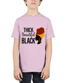 thick beautiful black Style 4# - black girls or women - Youth Tee Unisex
