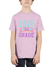 third Grade Love 968# - third grade - Youth Tee Unisex