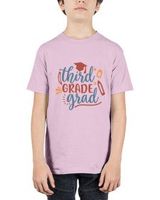 third grade grad 959# - third grade - Youth Tee Unisex