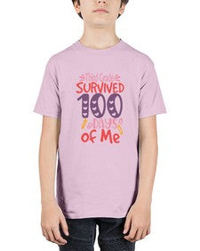 thirdgrade survived one hundred days of me 980# - third grade - Youth Tee Unisex
