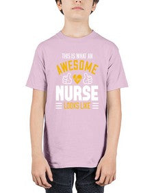 this is what an awesome Style 1548# - nurse - Youth Tee Unisex