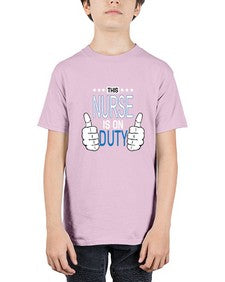 this nurse is on duty1557# - nurse - Youth Tee Unisex