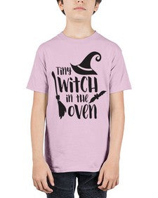 tiny witch in the oven 18# - witch - Youth Tee Unisex