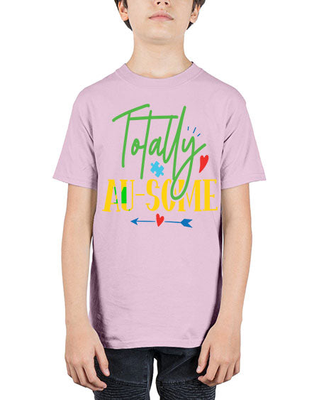 totally ausome Style 1# - autism - Youth Tee Unisex