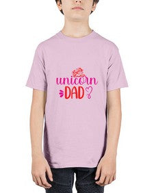 unicorn dad 453# - unicorn - Youth Tee Unisex