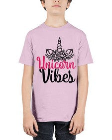 unicorn vibes 512# - unicorn - Youth Tee Unisex