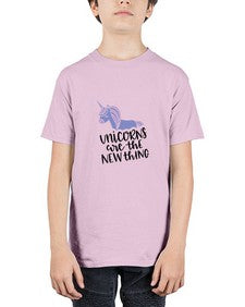 unicorns are the new thing 531# - unicorn - Youth Tee Unisex