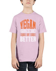 vegan girls do it better 452# - vegan - Youth Tee Unisex