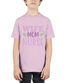 wife mom nurse 1641# - nurse - Youth Tee Unisex
