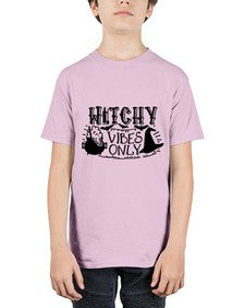 witchy vibes only 3# - witch - Youth Tee Unisex